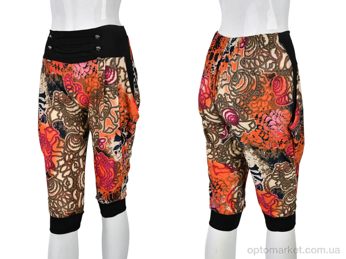 Купить Бриджі жіночі B0150-1 (11387) orange DuDuBoBo помаранчевий, фото 3