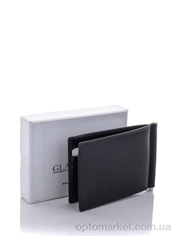 Купить Гаманець чоловічі B019-730 black Glamorta чорний, фото 2