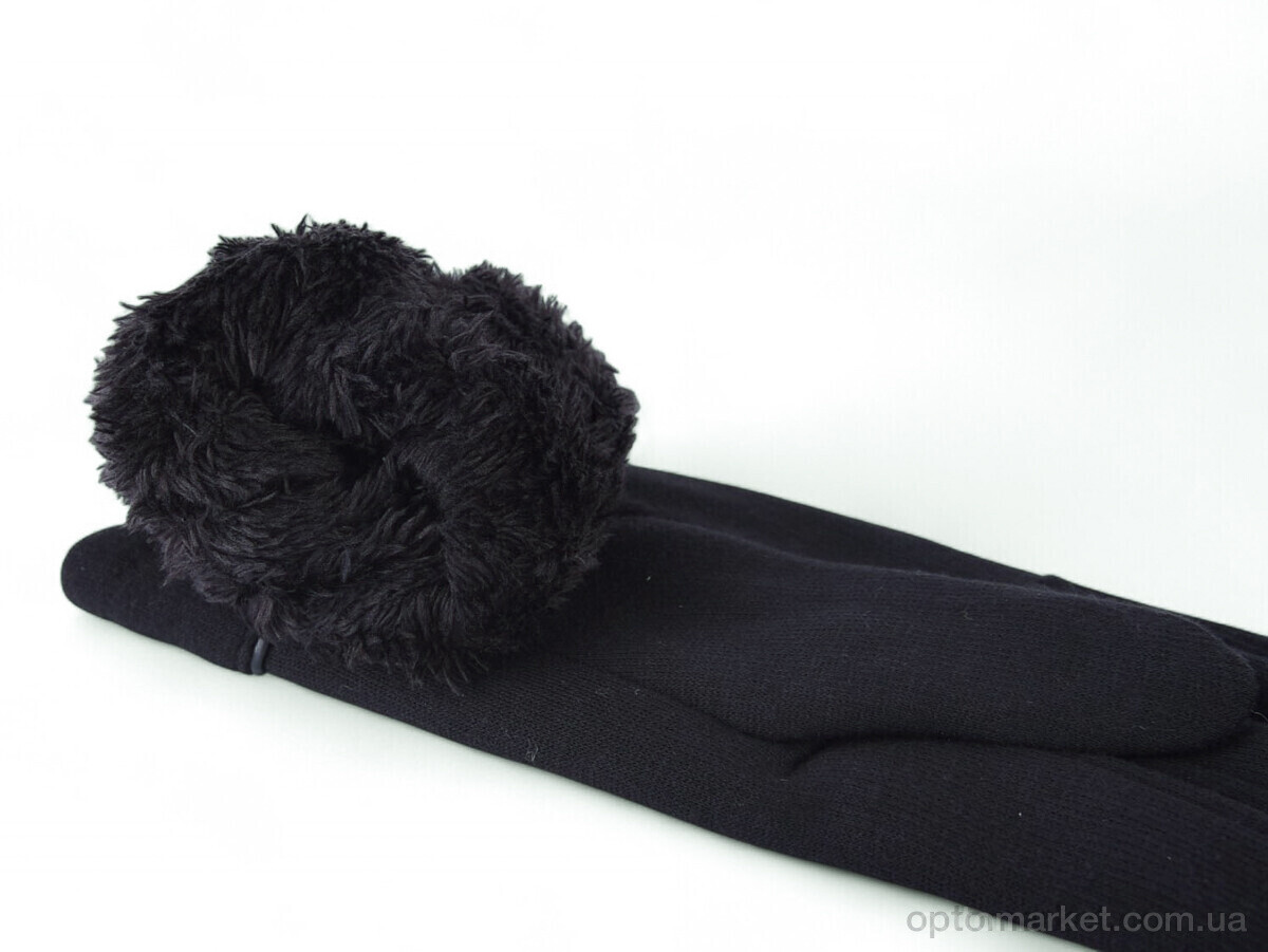 Купить Рукавички жіночі B02 black Ronaerdo чорний, фото 2