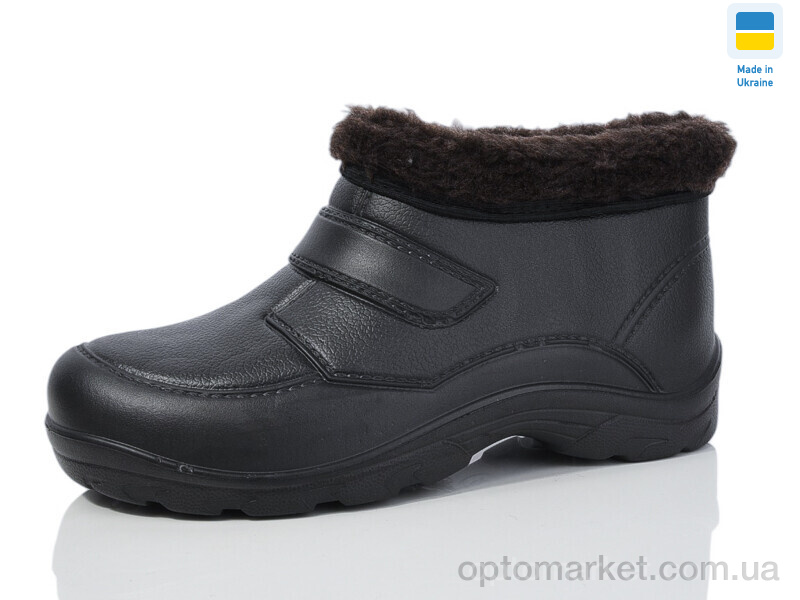 Купить Галоші чоловічі Б02 чорний Krok чорний, фото 1