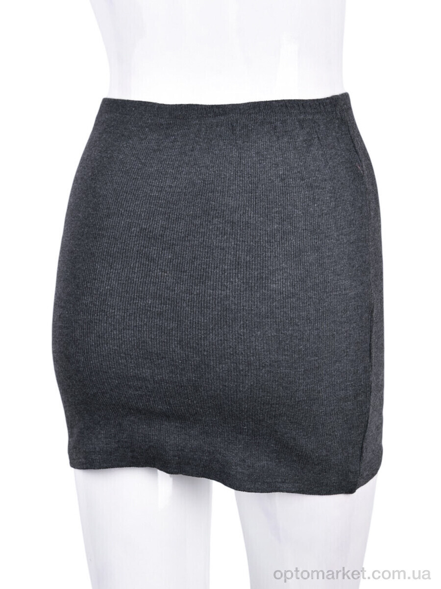 Купить Спідниця жіночі B025-12 grey (10677) DuoDuoBoBo сірий, фото 2