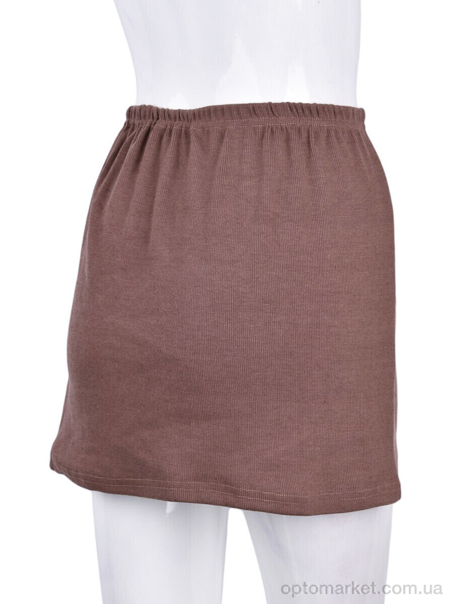 Купить Спідниця жіночі B025-2 brown (10655) DuoDuoBoBo коричневий, фото 2