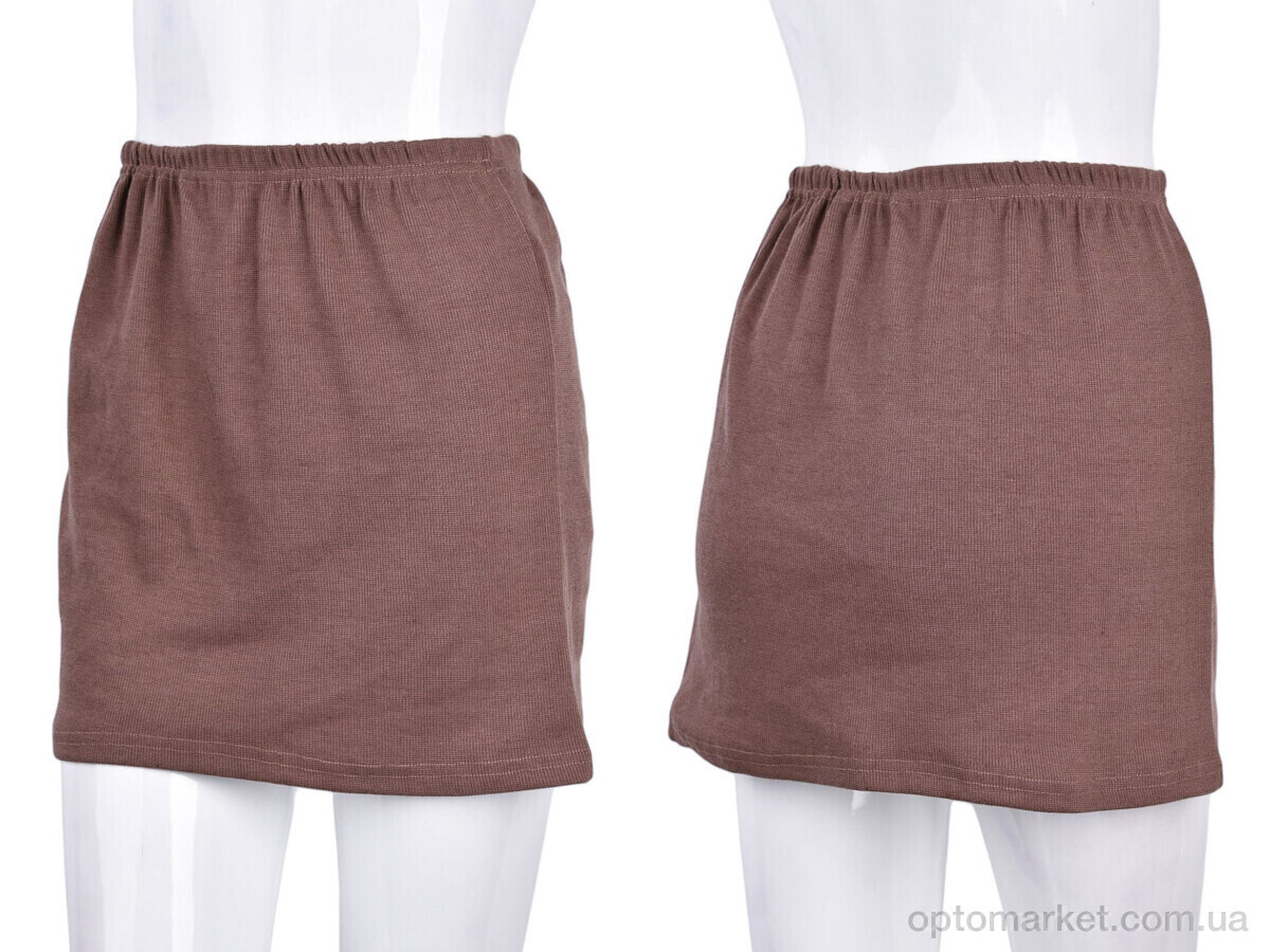 Купить Спідниця жіночі B025-2 brown (10655) DuoDuoBoBo коричневий, фото 3