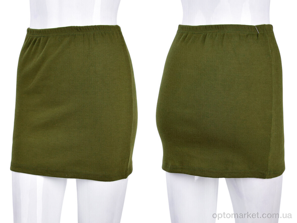 Купить Спідниця жіночі B025-4 khaki (10661) DuoDuoBoBo хакі, фото 3