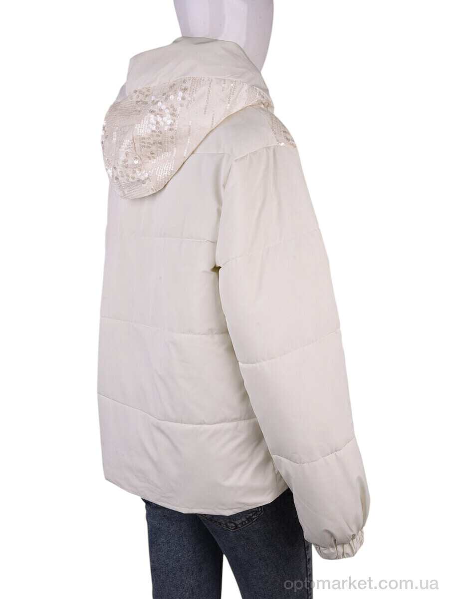 Купить Куртка жіночі B026 (11960) milky Yanpai бежевий, фото 2
