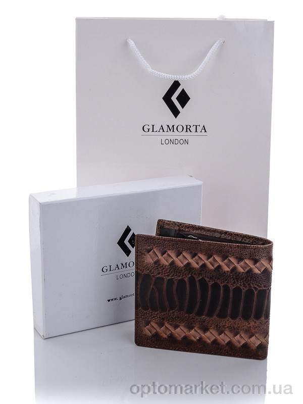 Купить Гаманець чоловічі B029-940 brown Glamorta коричневий, фото 2