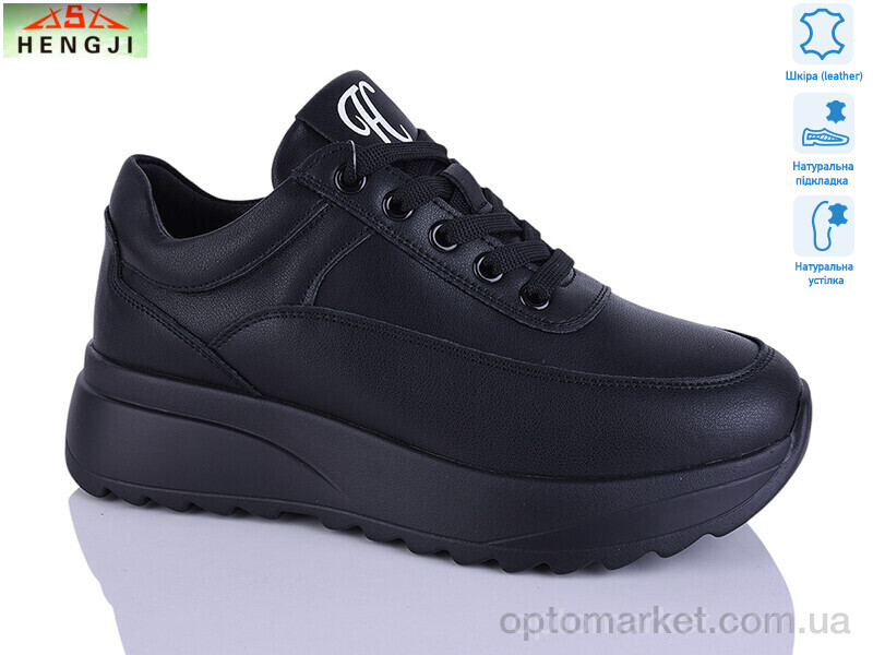Купить Кросівки жіночі B03-5 Hengji чорний, фото 1