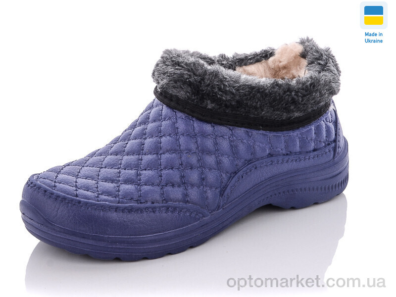 Купить Галоші жіночі Б03 т.синій Krok синій, фото 1