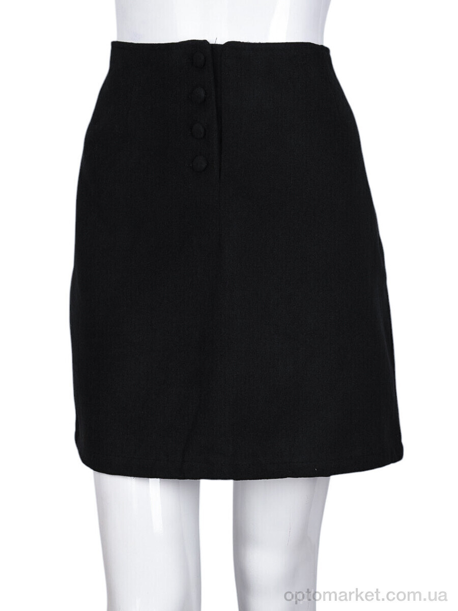 Купить Спідниця жіночі B033-1 black DuDuBoBo чорний, фото 1