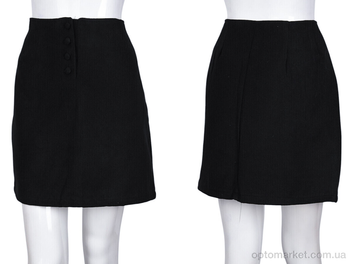 Купить Спідниця жіночі B033-1 black DuDuBoBo чорний, фото 3