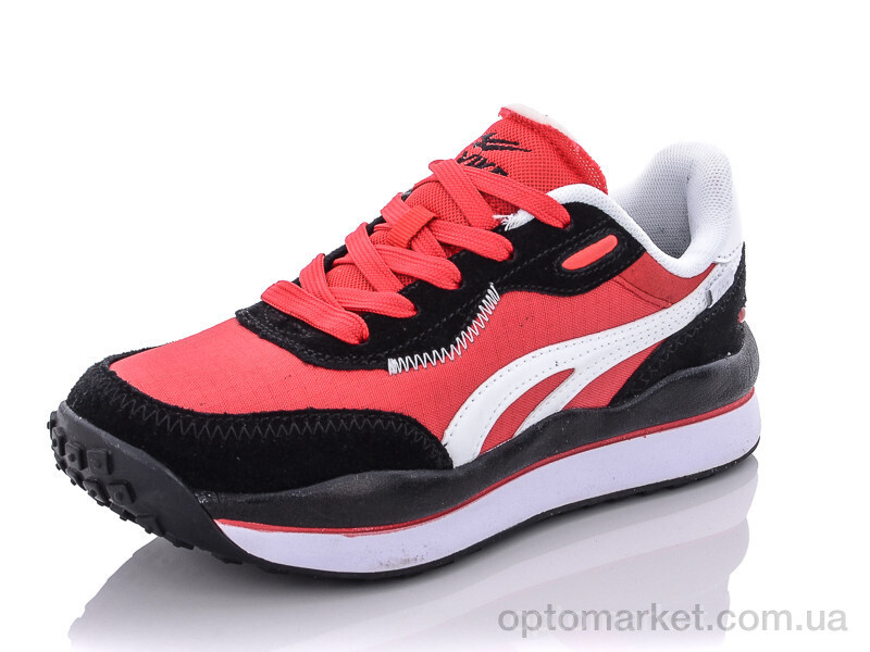 Купить Кросівки унісекс B038-6 Yike червоний, фото 1
