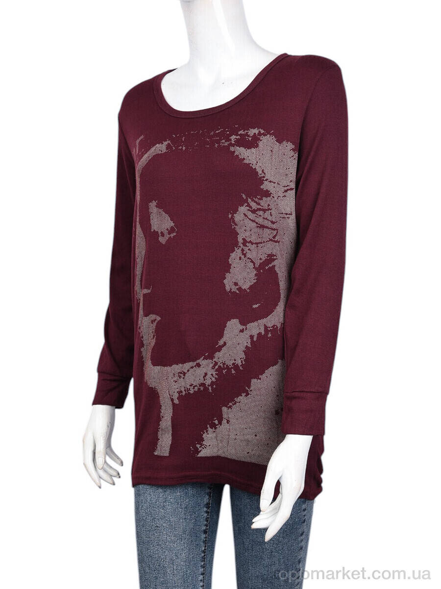 Купить Туніка жіночі B049-1 bordo (10544) DuDuBoBo бордовий, фото 1