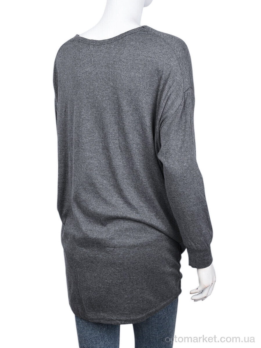 Купить Туніка жіночі B049-2 grey (10545) DuDuBoBo сірий, фото 2