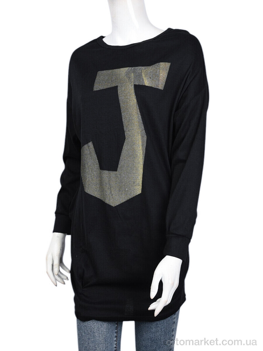 Купить Туніка жіночі B049-5 black (10548) DuDuBoBo чорний, фото 1