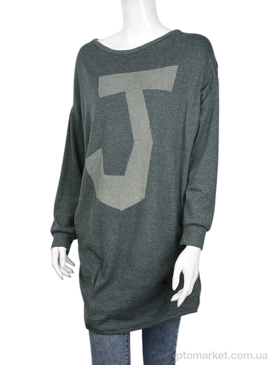 Купить Туніка жіночі B049-6 green (10549) DuDuBoBo зелений, фото 1