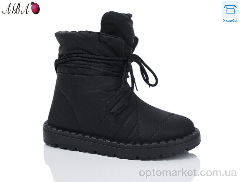 Купить Дутики жіночі B05-1 Wei Wei чорний, фото 1