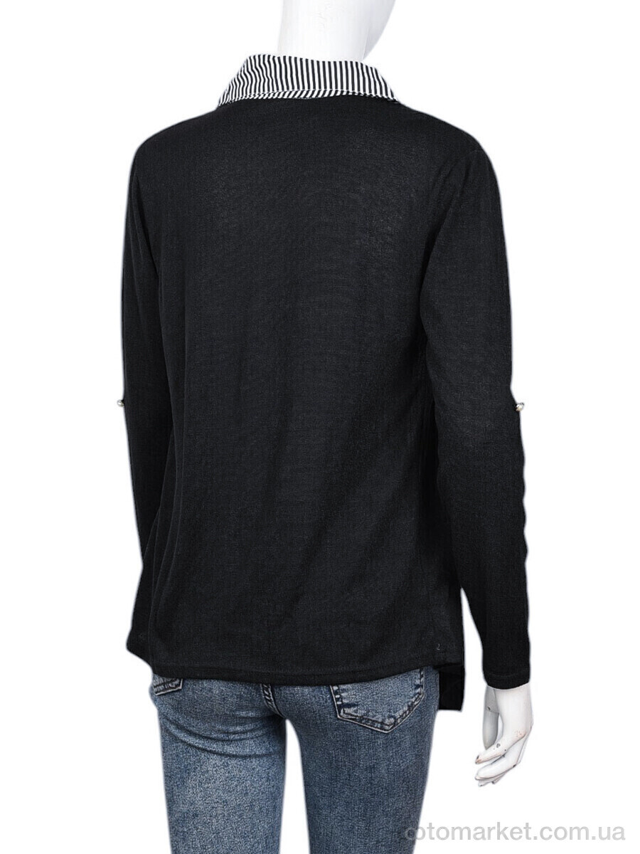 Купить Кофта жіночі B050-1 black (L-XL) DuDuBoBo чорний, фото 2