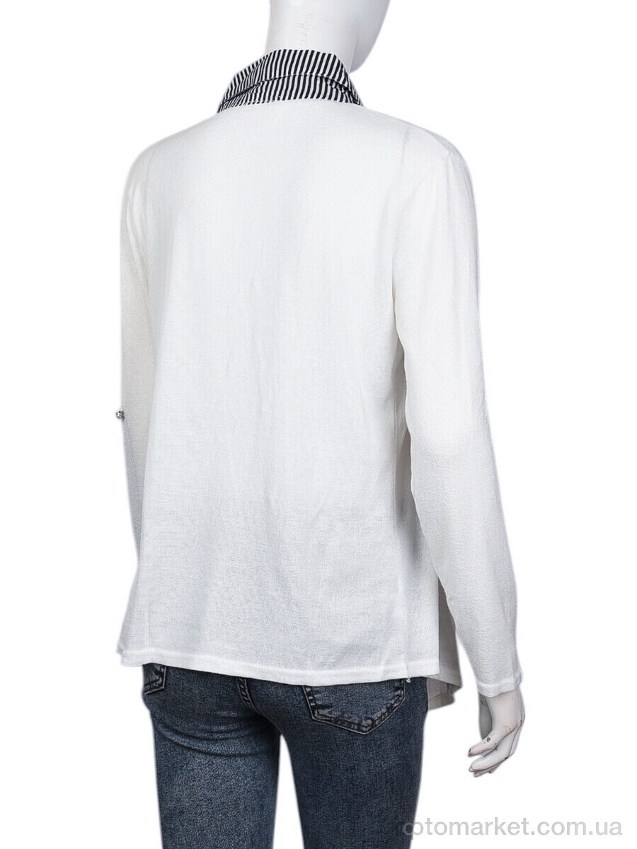 Купить Кофта жіночі B050-5 white DuDuBoBo білий, фото 2