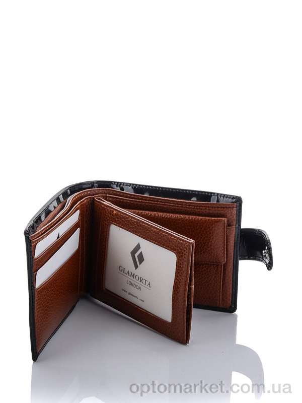 Купить Гаманець чоловічі B058-896 black Glamorta коричневий, фото 3
