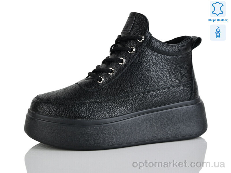 Купить Черевики жіночі B065-5 Yimeili чорний, фото 1