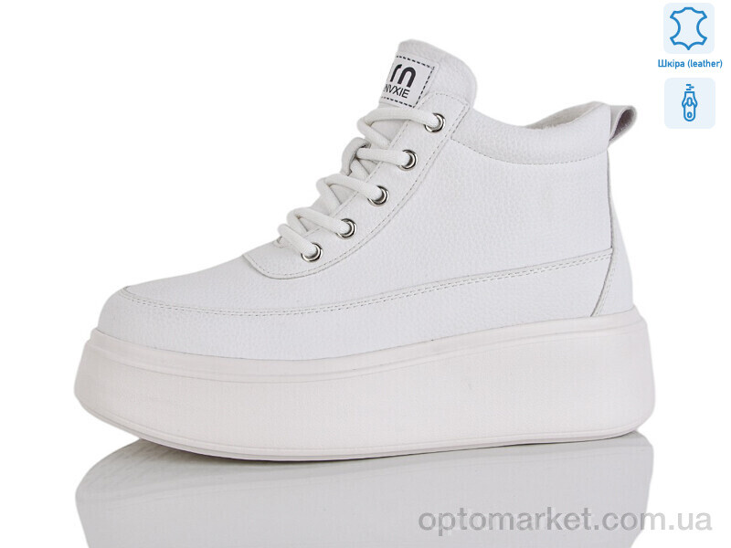 Купить Черевики жіночі B065-8 Yimeili білий, фото 1