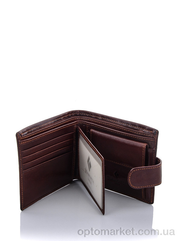 Купить Гаманець чоловічі B070-802 l.brown Glamorta коричневий, фото 3