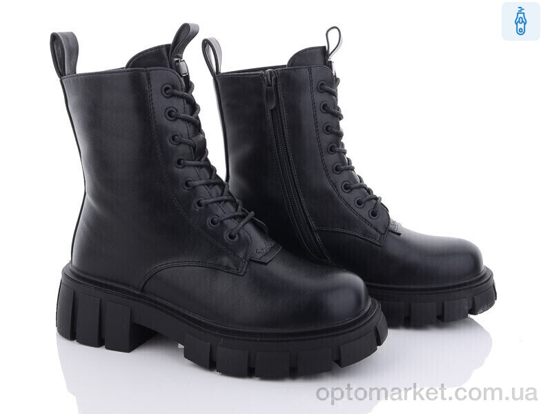 Купить Черевики жіночі B0707 Trendy чорний, фото 1