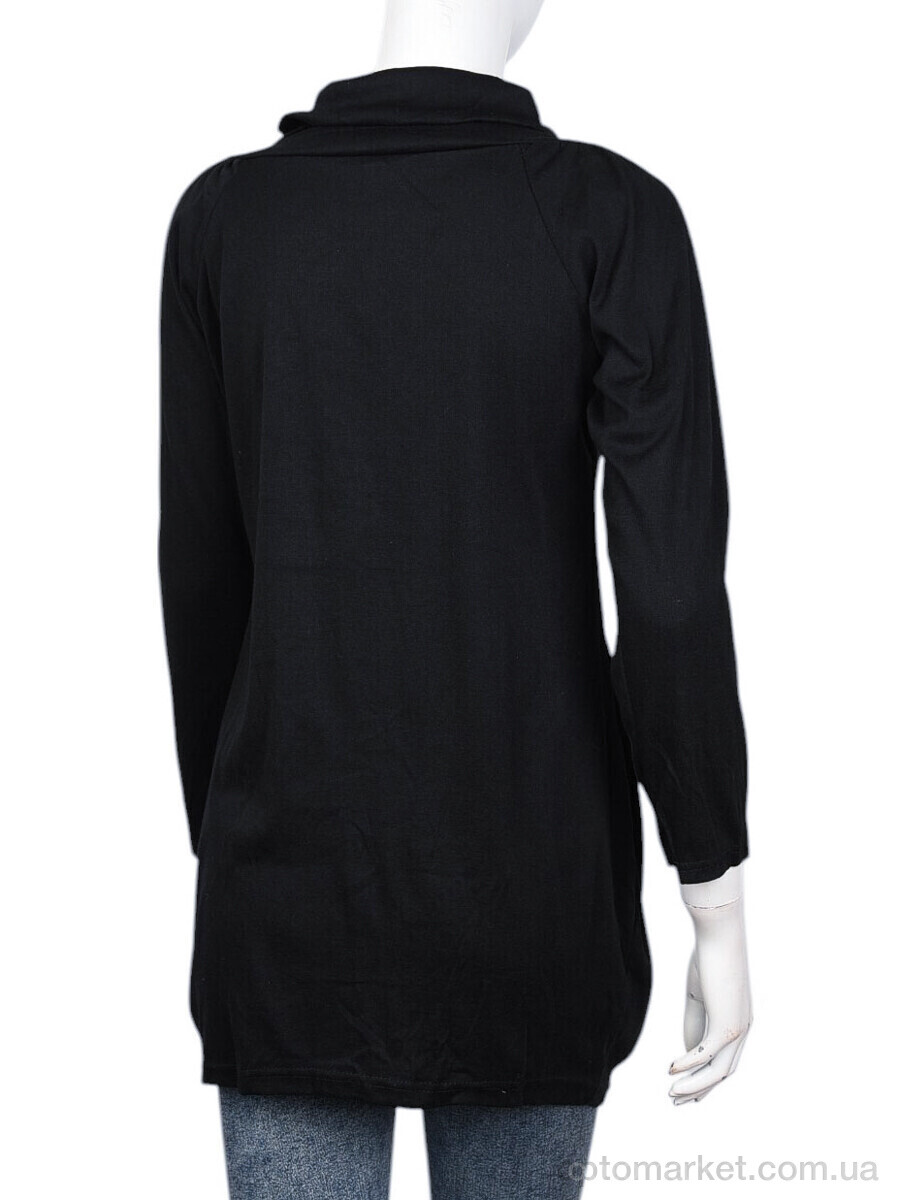 Купить Туніка жіночі B077-3 black DuDuBoBo чорний, фото 2