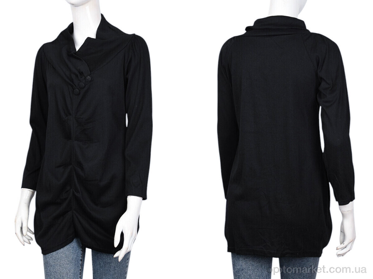 Купить Туніка жіночі B077-3 black DuDuBoBo чорний, фото 3