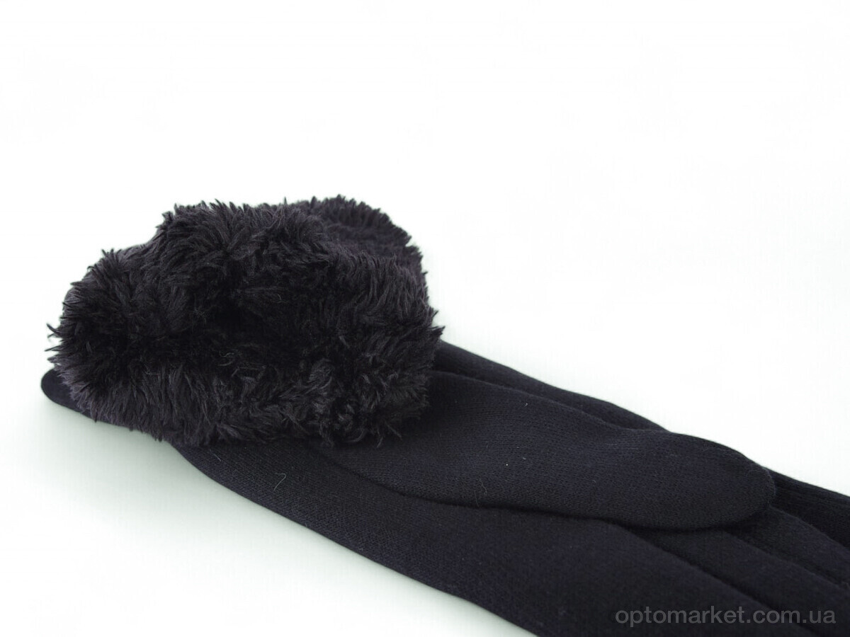 Купить Рукавички жіночі B08 black Ronaerdo чорний, фото 2