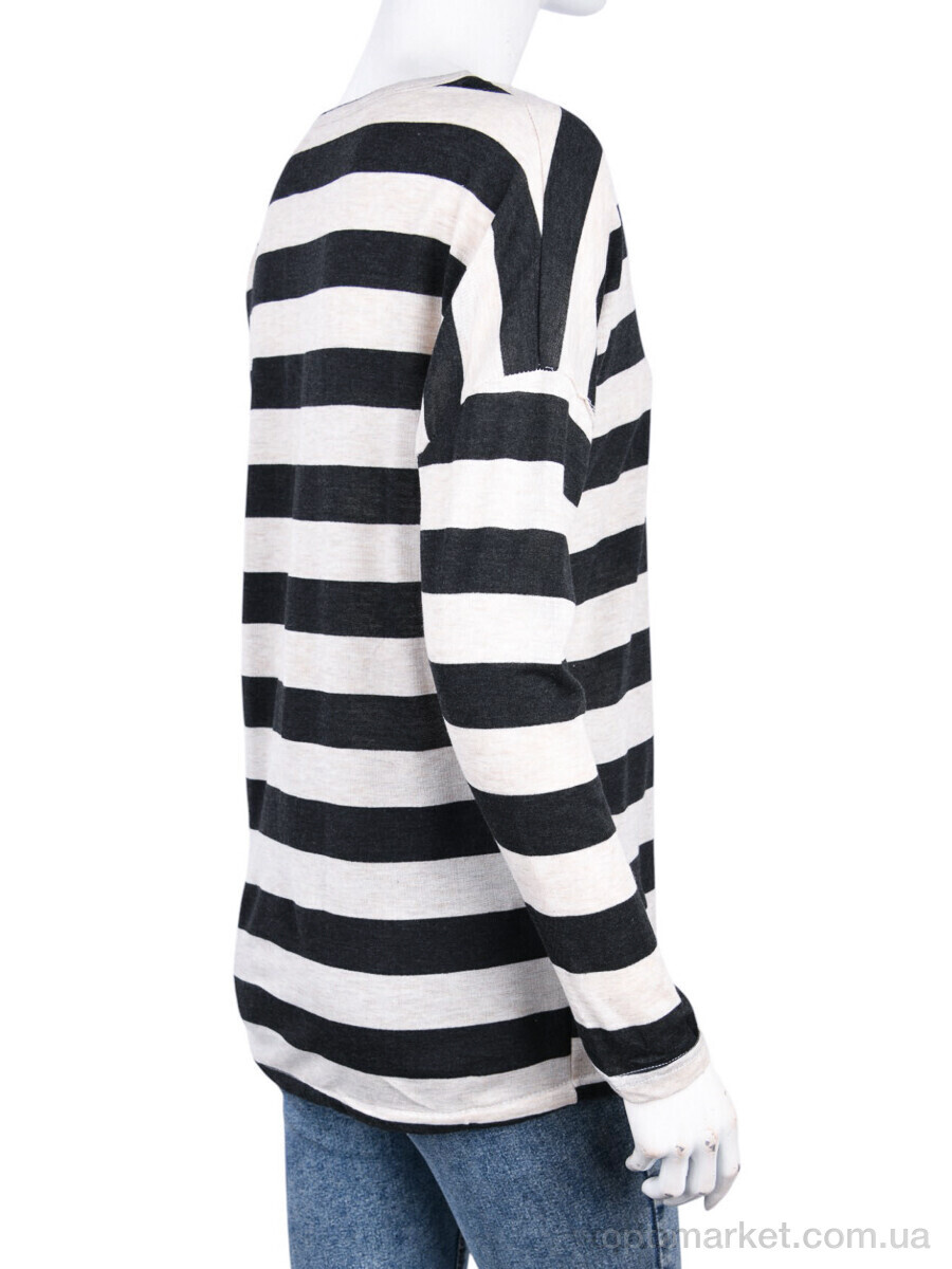 Купить Кофта жіночі B088-3 black (10697) DuoDuoBoBo чорний, фото 2