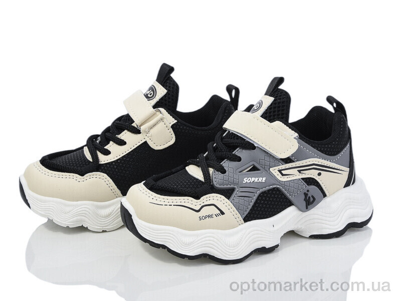 Купить Кросівки дитячі B09-3 Blue Rama чорний, фото 1