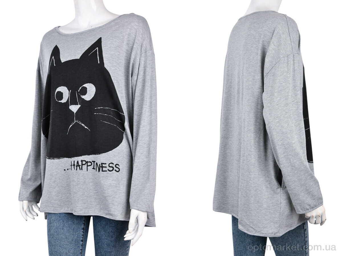 Купить Кофта жіночі B094-1 grey (10732) DuoDuoBoBo сірий, фото 3