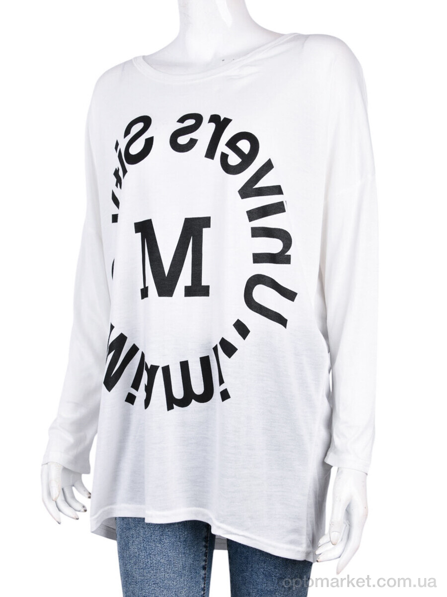 Купить Батник жіночі B095-2 white (10736) DuoDuoBoBo білий, фото 1