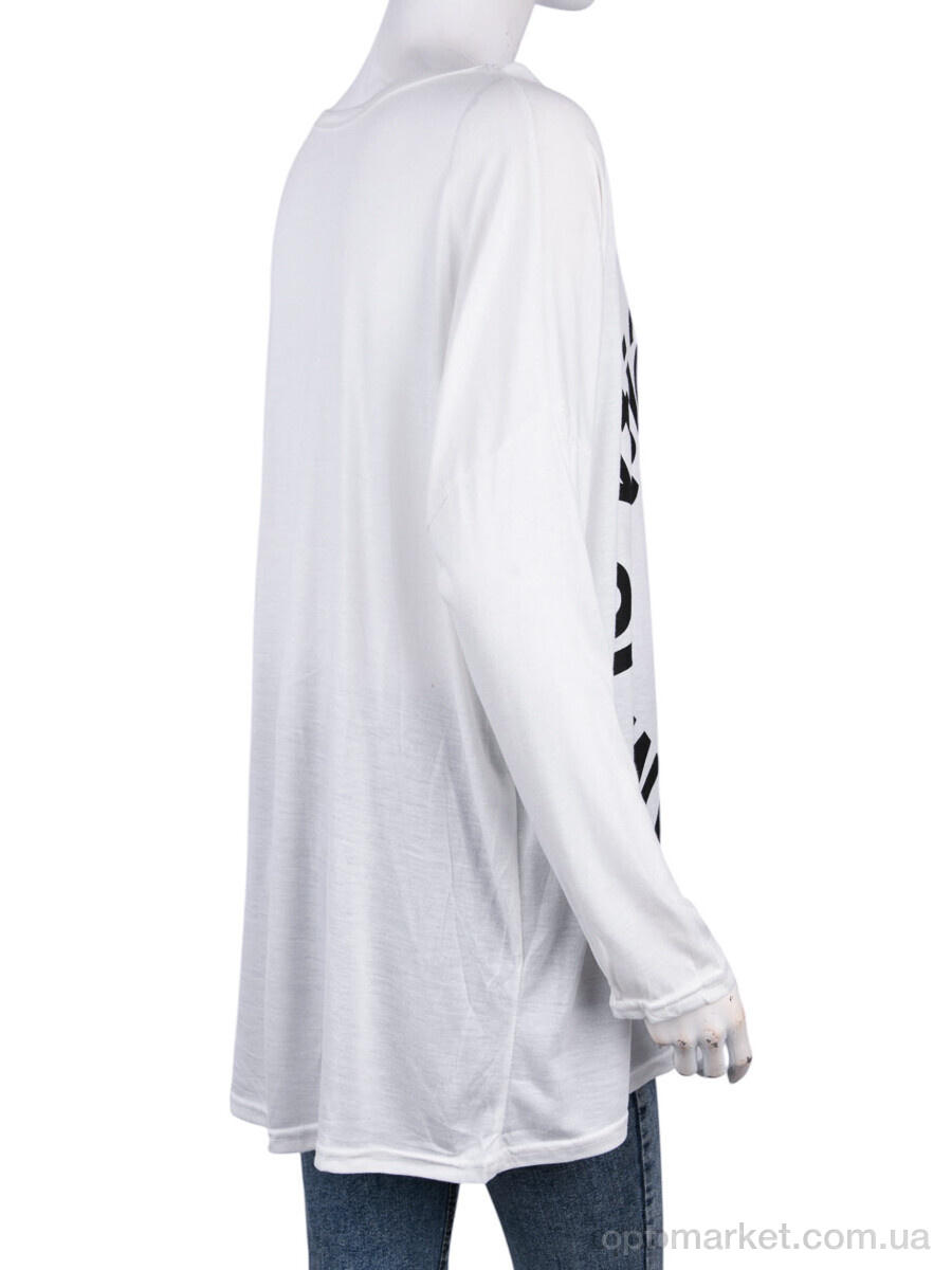 Купить Батник жіночі B095-2 white (10736) DuoDuoBoBo білий, фото 2
