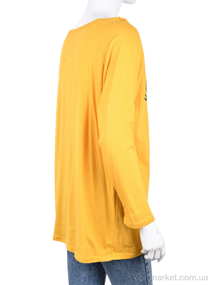 Купить Батник жіночі B097-1 yellow (10738) DuoDuoBoBo жовтий, фото 2
