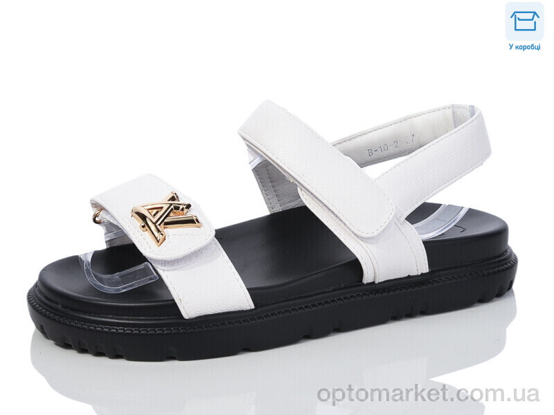 Купить Босоніжки жіночі B10-2 GB білий, фото 1