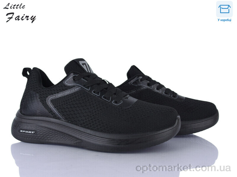 Купить Кросівки чоловічі B1021-1 піна L.Fairy чорний, фото 1