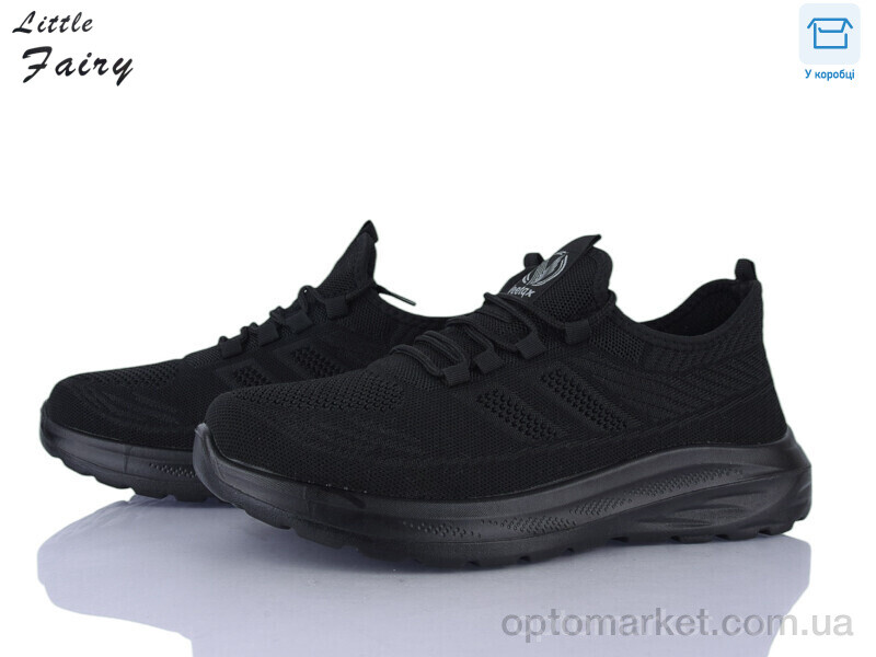 Купить Кросівки чоловічі B1023-1 піна L.Fairy чорний, фото 1