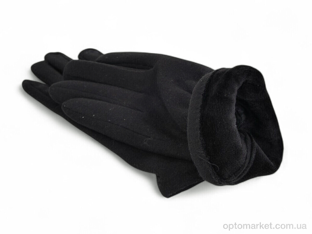 Купить Рукавички жіночі B11-61 black Number one чорний, фото 2