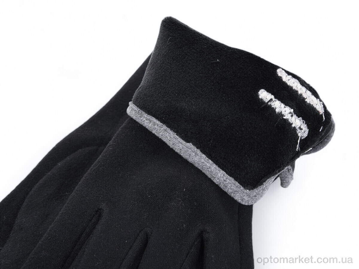 Купить Рукавички жіночі B11-83 black Королева чорний, фото 2
