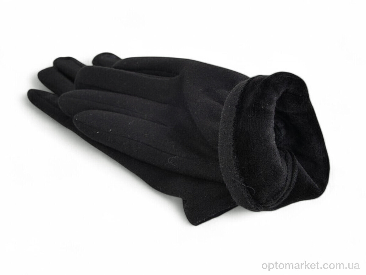 Купить Рукавички жіночі B11-85 black Number one чорний, фото 2
