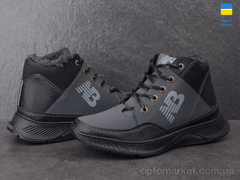 Купить Черевики чоловічі Б11 сірий N.w balance сірий, фото 3