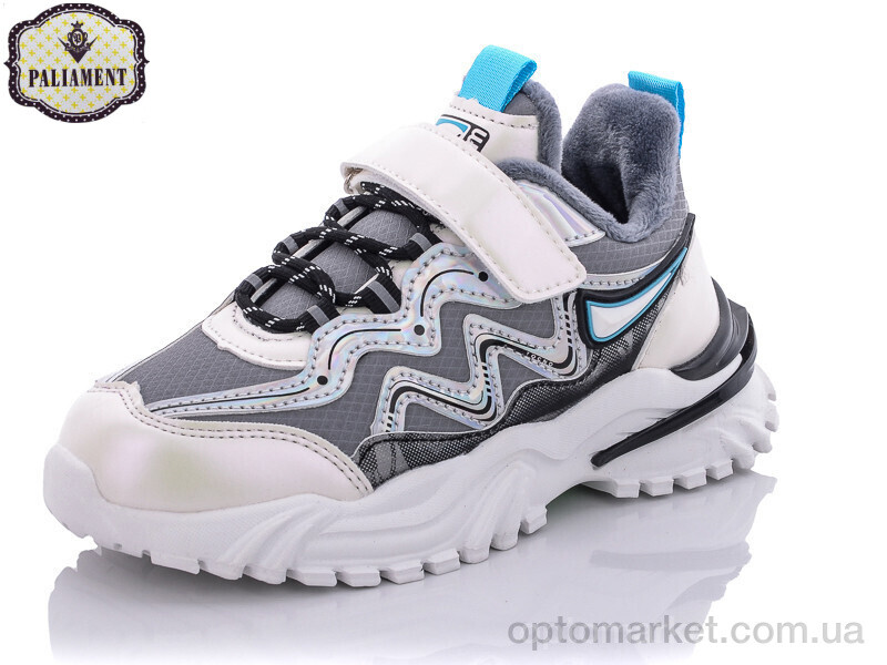 Купить Кросівки дитячі B111-4 Paliament сірий, фото 1