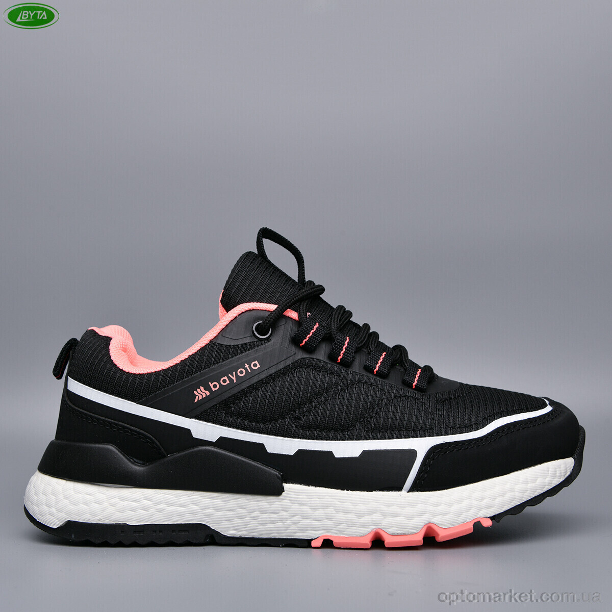 Купить Кросівки жіночі B1160-3 Bayota чорний, фото 2