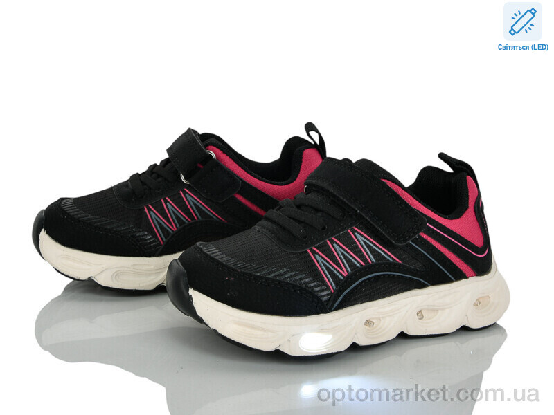 Купить Кросівки дитячі B11653-30 LED JongGolf чорний, фото 1