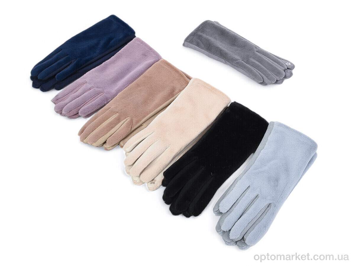 Купить Рукавички жіночі B12-1 mix Королева мікс, фото 1