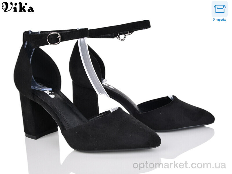Купить Туфлі жіночі B120-21 Vika чорний, фото 1