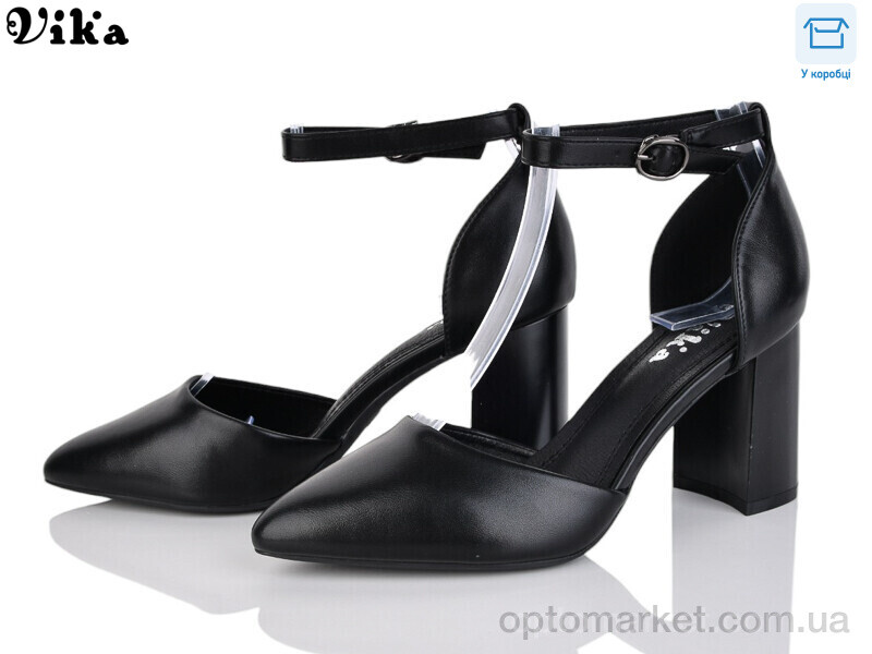 Купить Туфлі жіночі B120-22 Vika чорний, фото 1