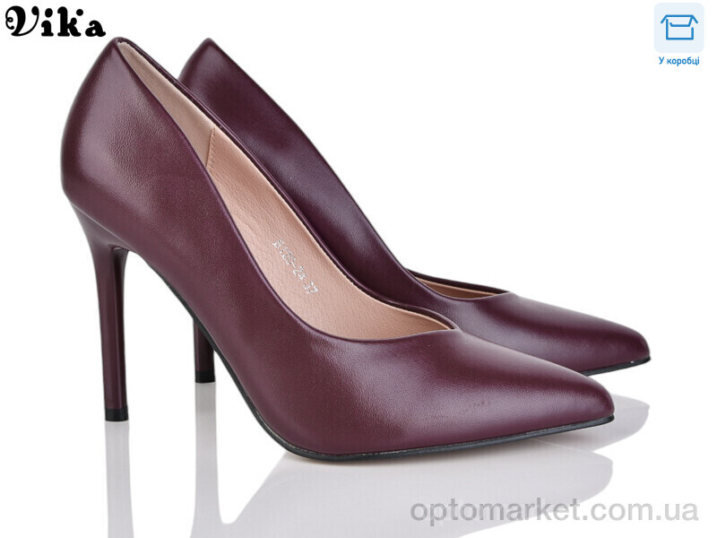 Купить Туфлі жіночі B120-24 Vika бордовий, фото 1